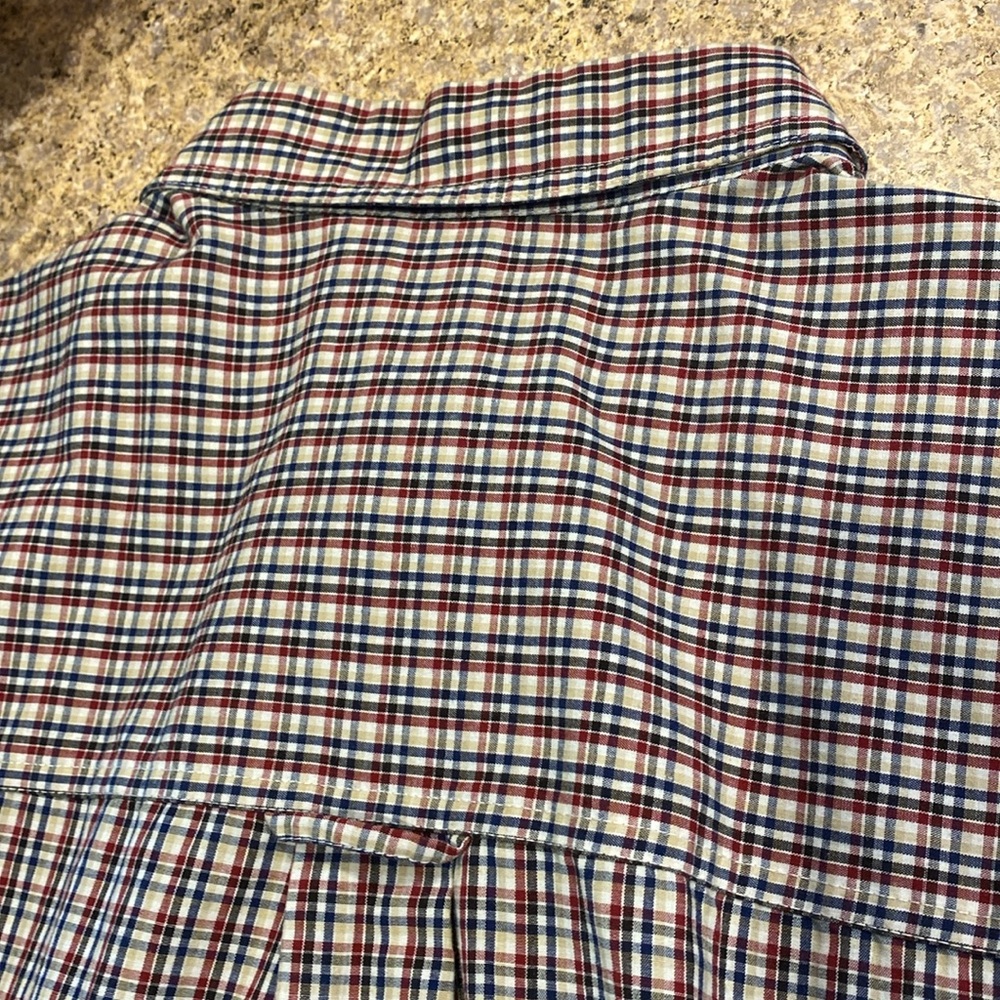 Chaps Long Sleeve Button Down Shirt Large Easy Care - Picture 8 of 13